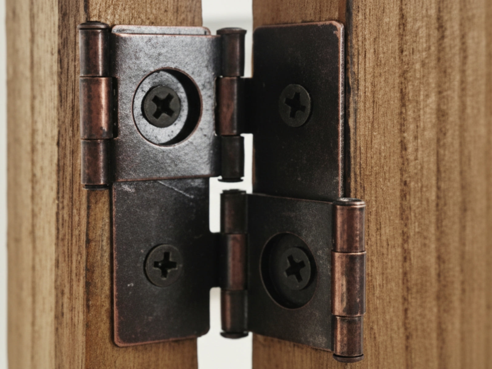 4-Panel Room Divider D S1 - Brown