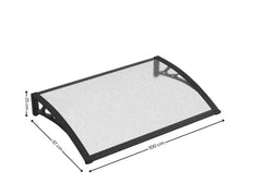 Clear Window Awning 100cm x 100cm