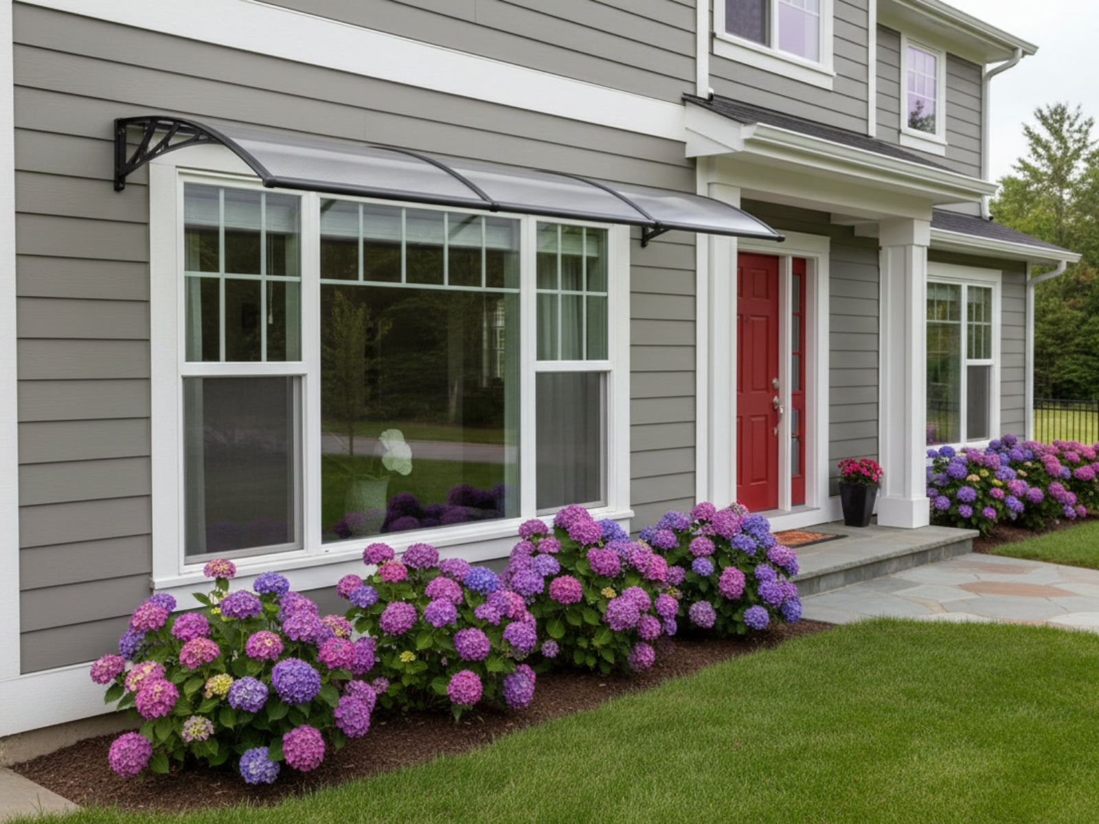Clear Window Awning 100cm x 300cm