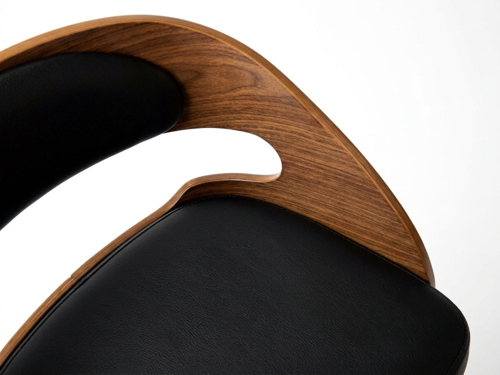 Bentwood Swivel Bar Stool