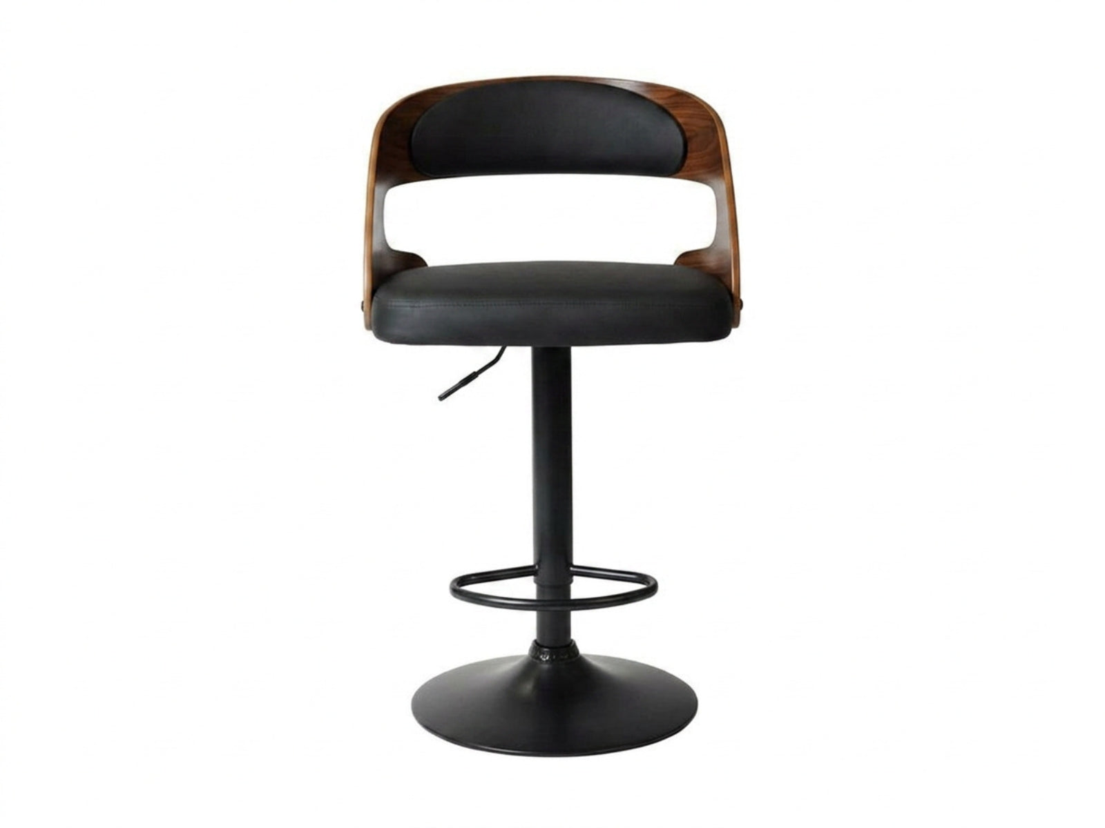 Bentwood Swivel Bar Stool