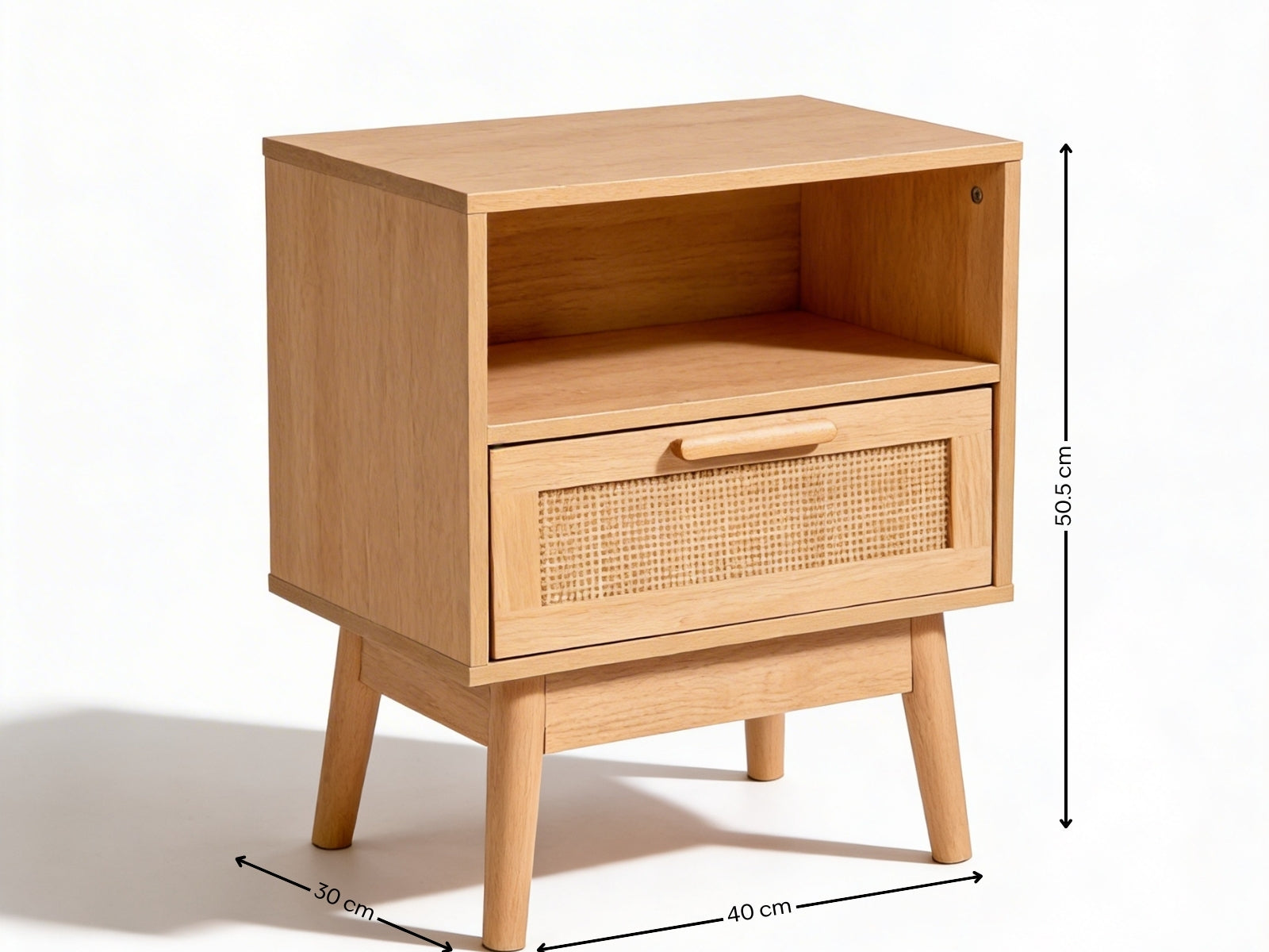 Cozy Oak Kids Bedroom Combo - 4 piece