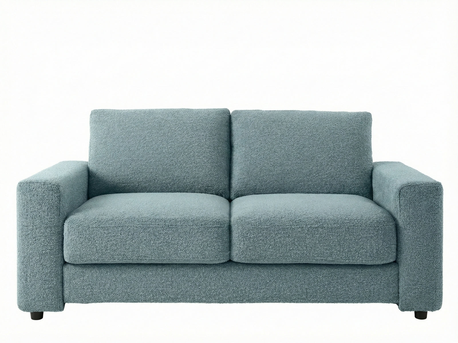 Chenille 3-Piece Sofa Set - Grey Blue