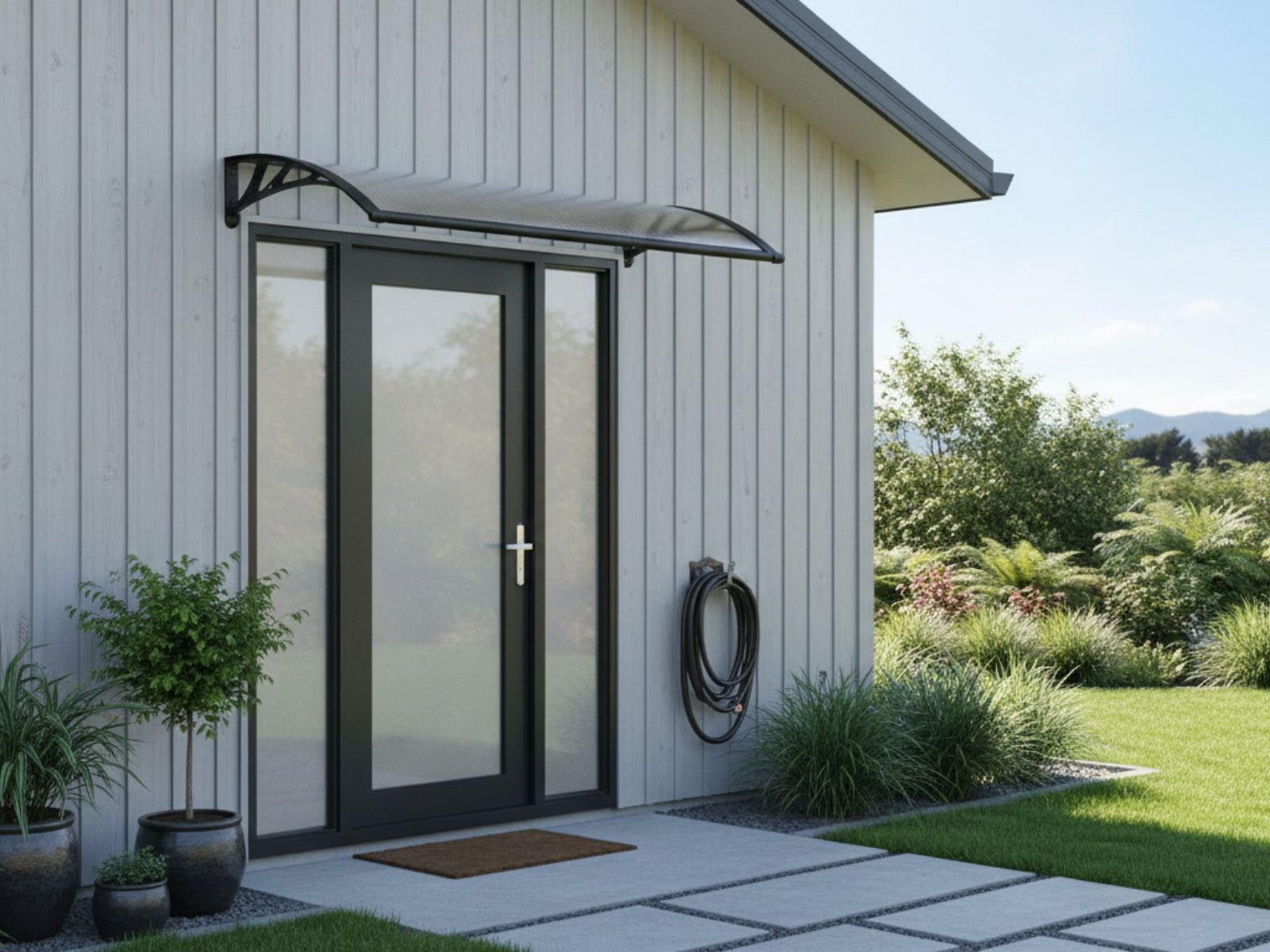 Clear Window Awning 100cm x 120cm