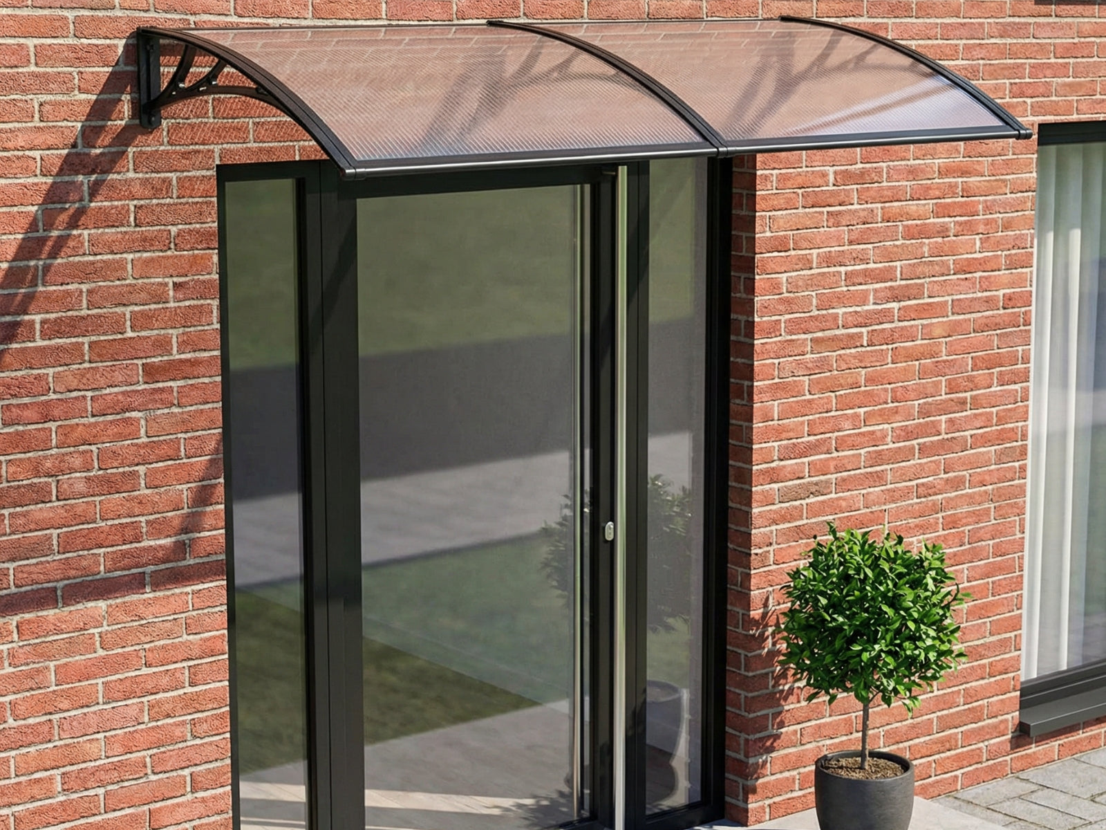 Clear Window Awning 100cm x 240cm