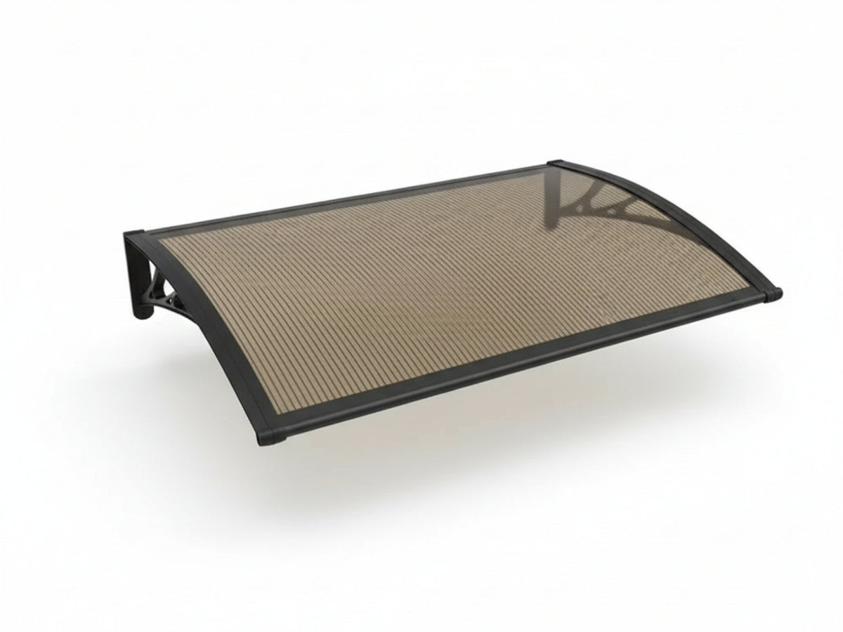Brown Window Awning 100cm x 100cm