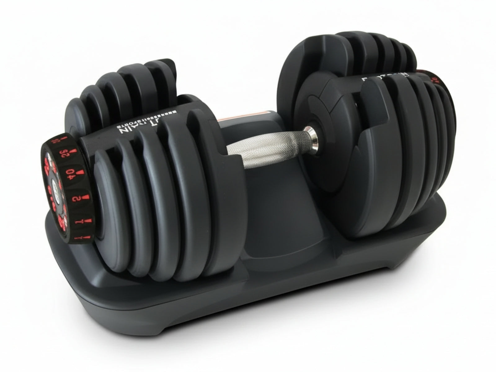 Adjustable Dumbbell Black - 40 kg