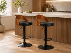 DS Bentwood Bar Stool - Set of 2