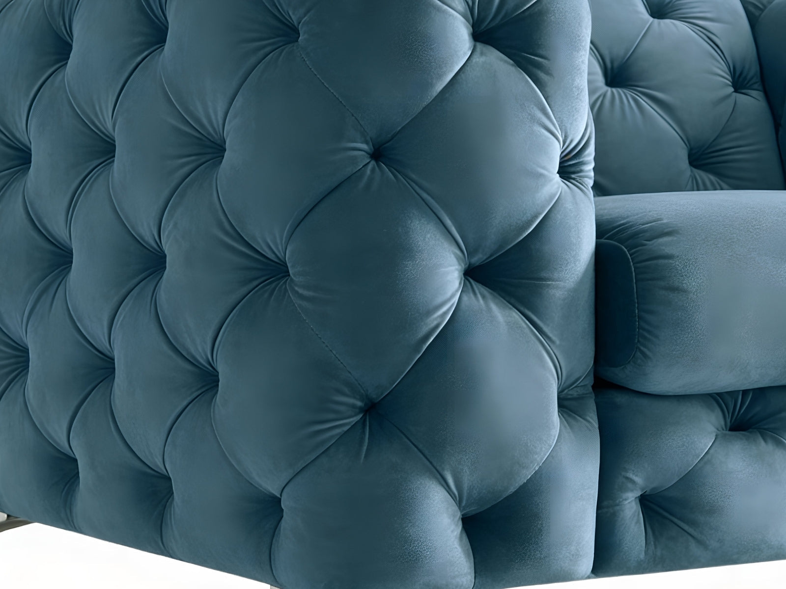 Adam Velvet Armchair - Royal Blue