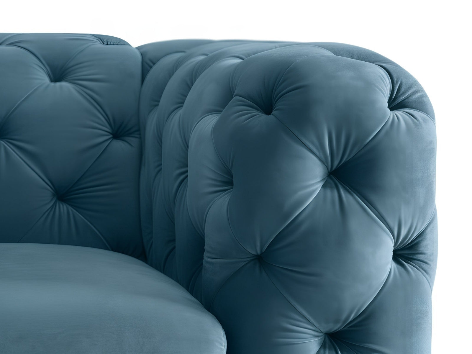 Adam Velvet Armchair - Royal Blue