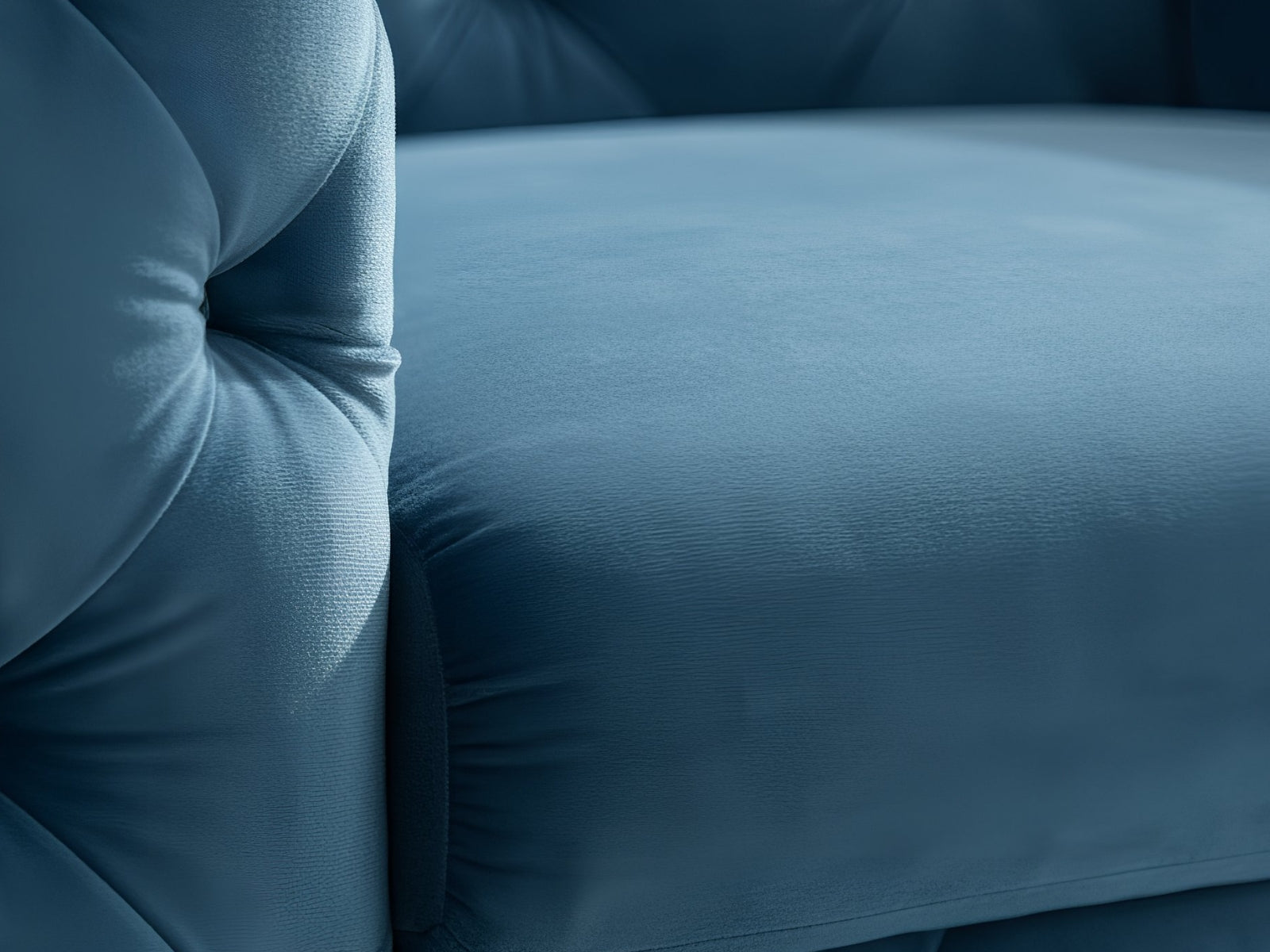 Adam Velvet Armchair - Royal Blue