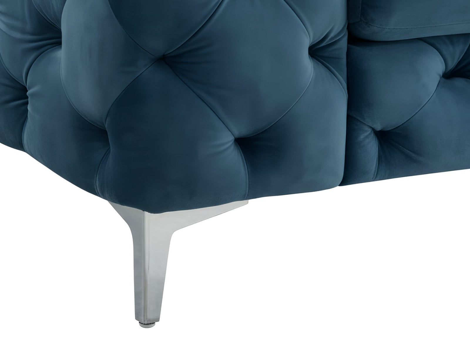 Adam Velvet Armchair - Royal Blue