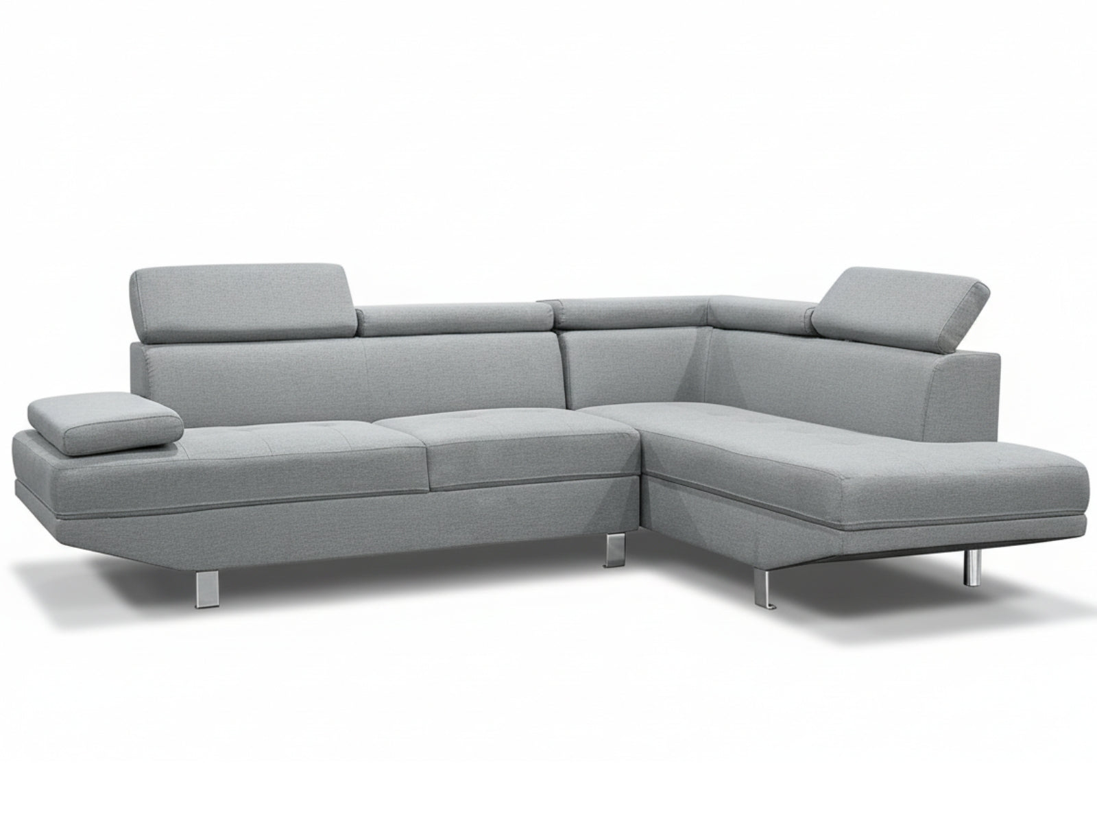 Briz Liene Sectional Sofa - Grey