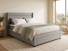 Coronado-A Bed Frame With Drawers - Double