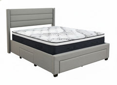 Coronado-A Bed Frame With Drawers & Euro Top Mattress J32 - Double