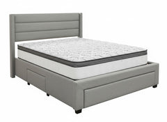 Coronado-A Bed Frame With Drawers & GEL30 Mattress - Double