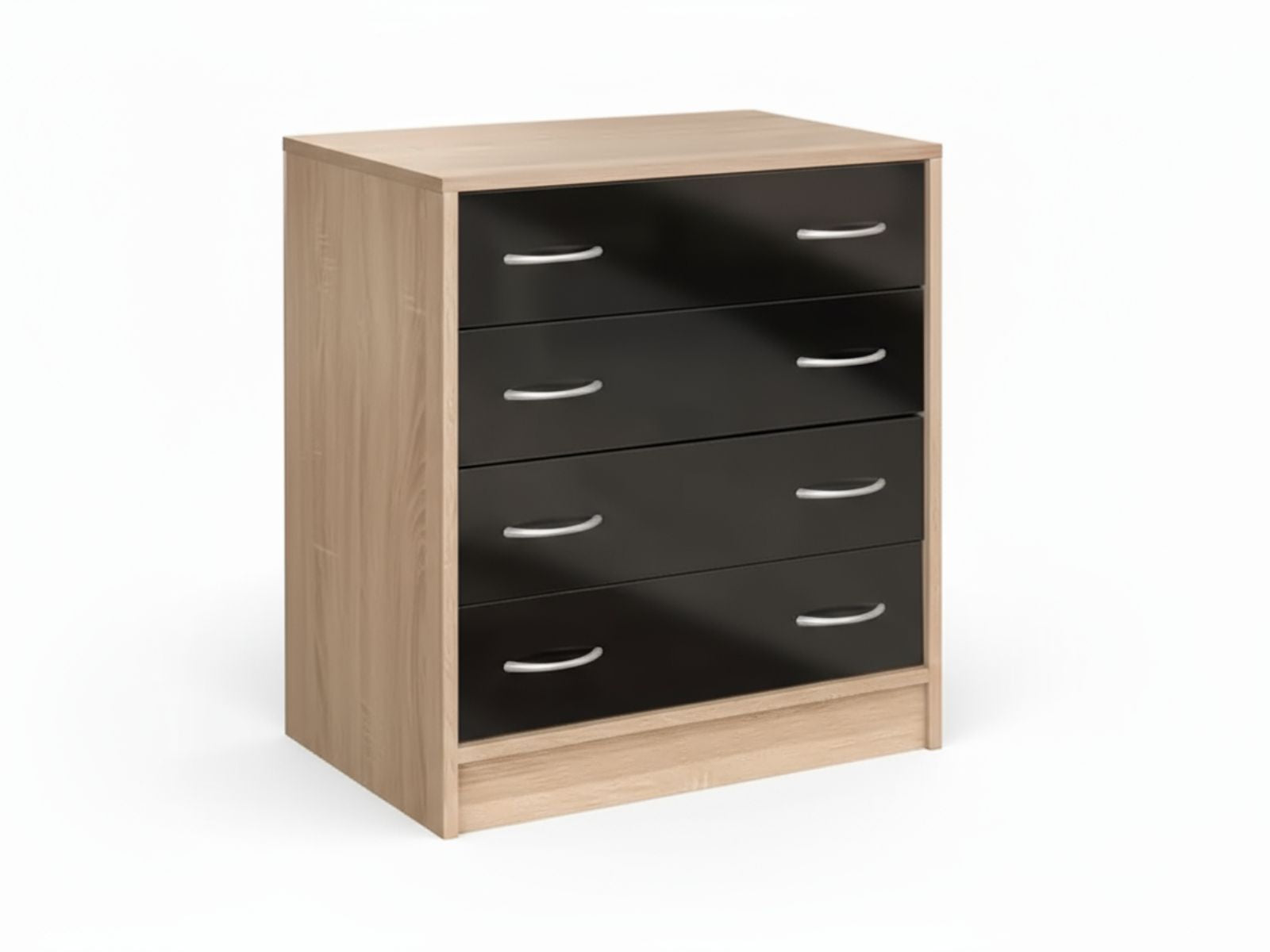Bardalona 4-Drawer Chest - Gloss Black