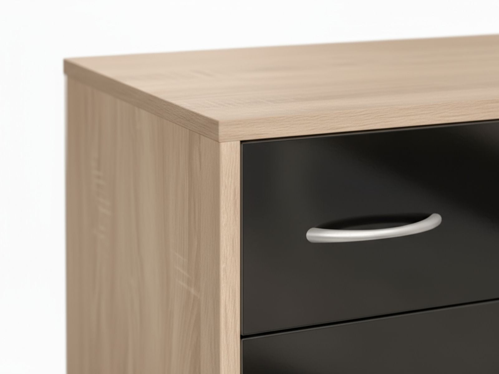 Bardalona 4-Drawer Chest - Gloss Black