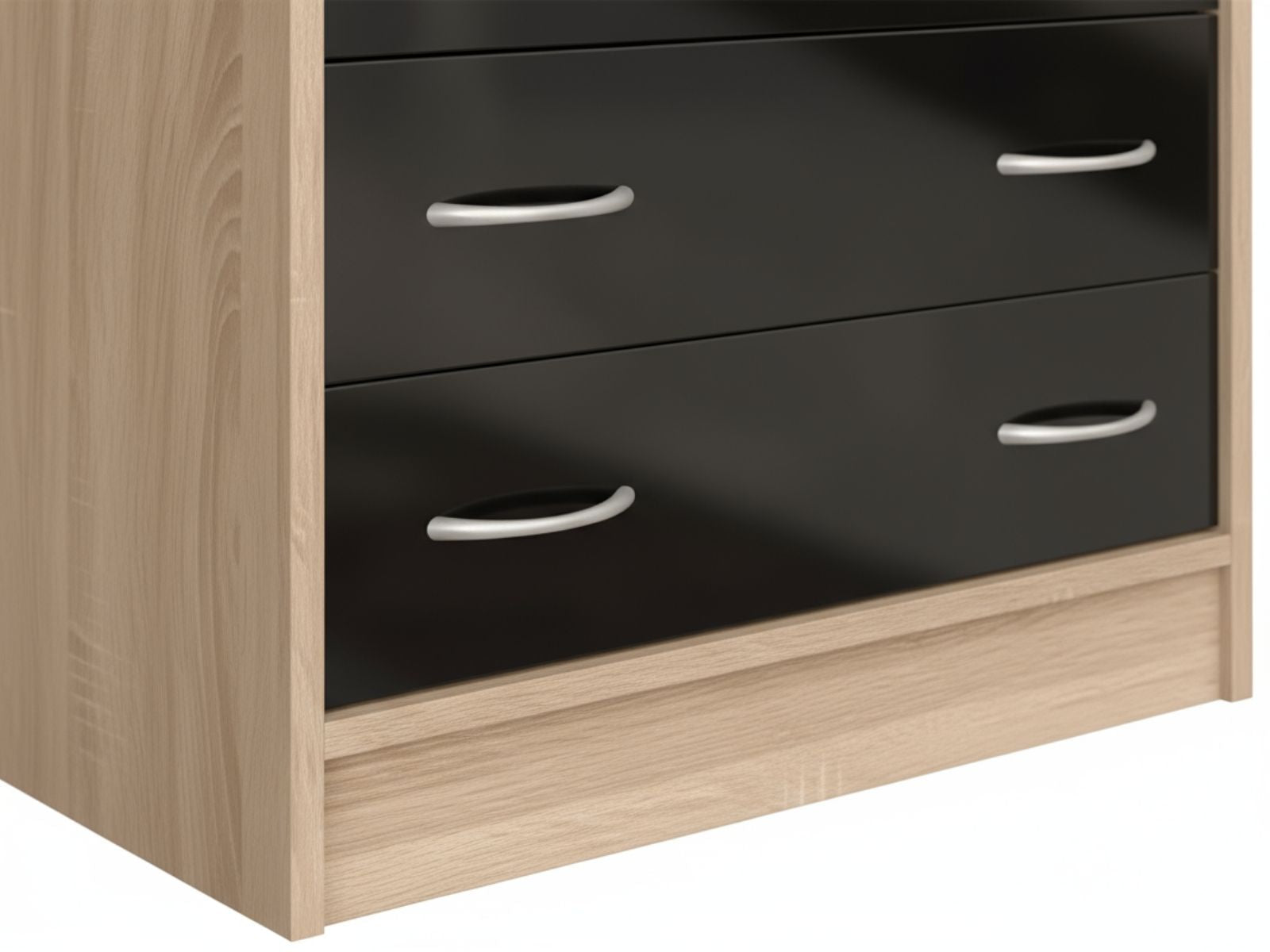 Bardalona 4-Drawer Chest - Gloss Black