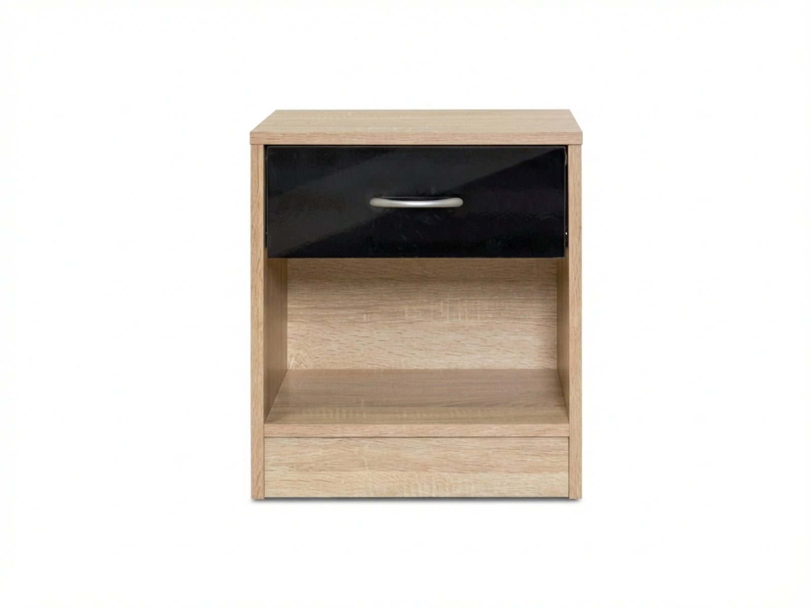 Bardalona Bedside Table - Gloss Black
