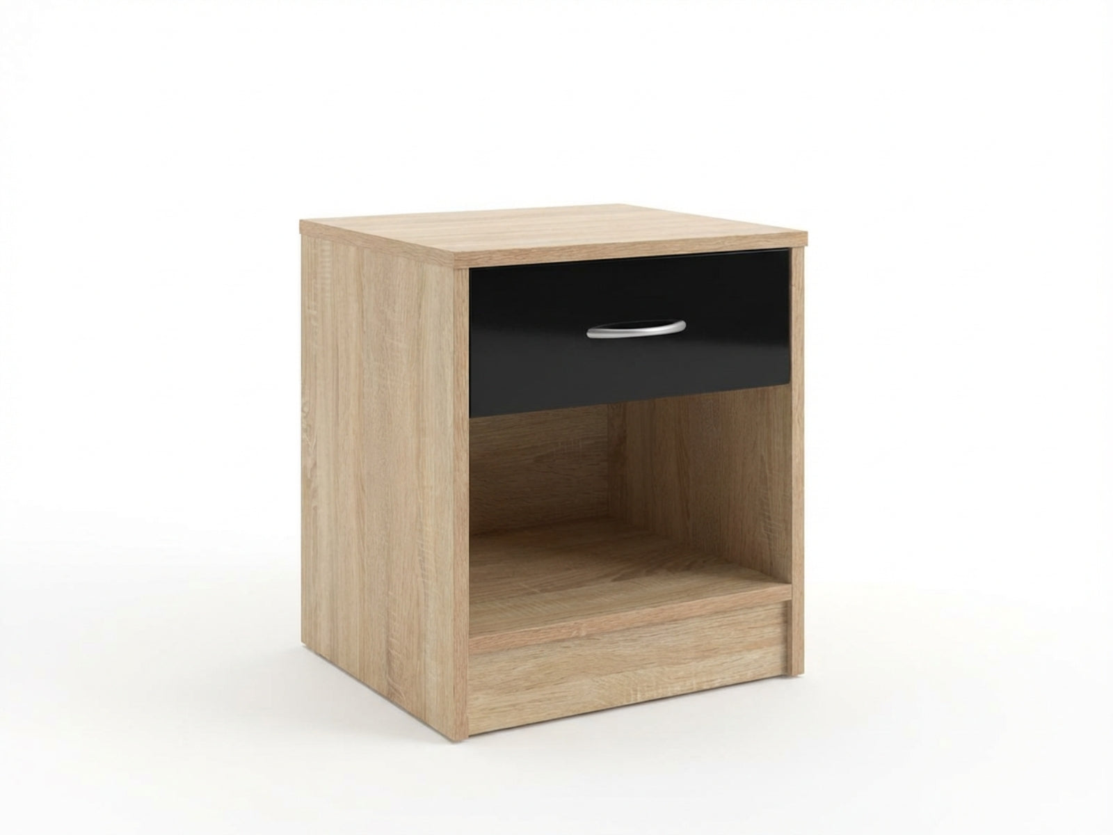 Bardalona Bedside Table - Gloss Black
