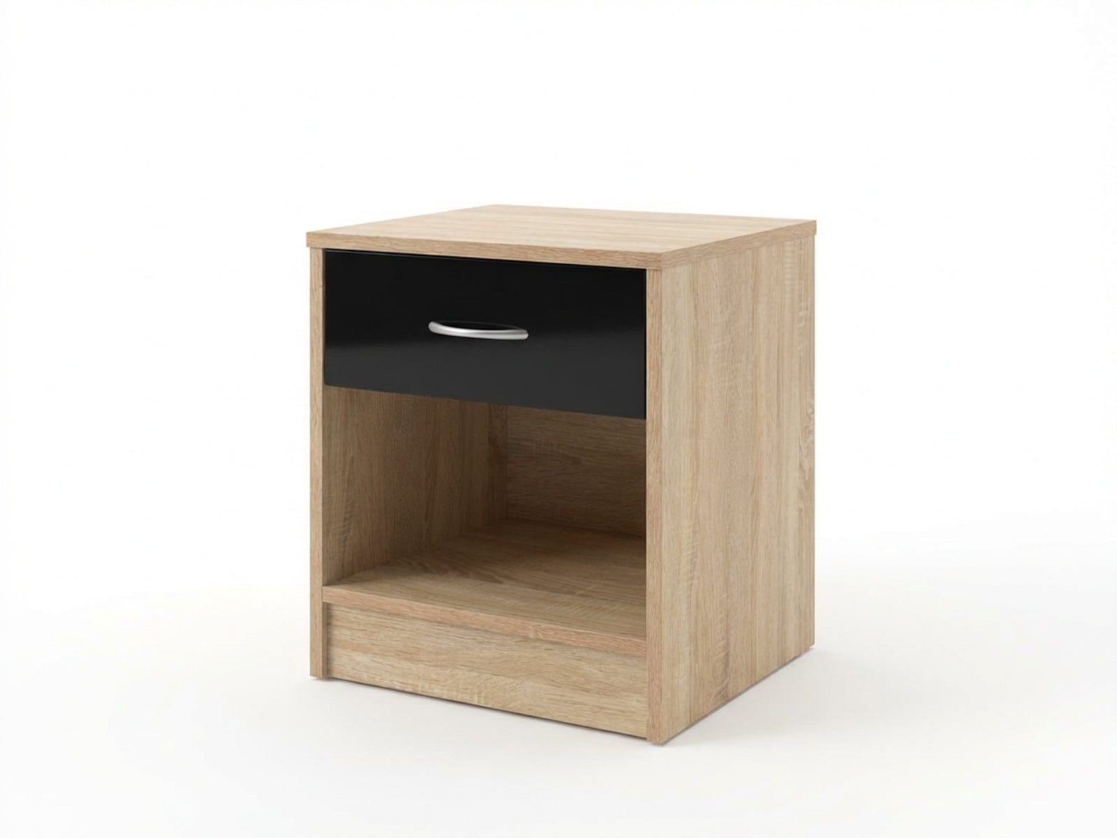 Bardalona Bedside Table - Gloss Black