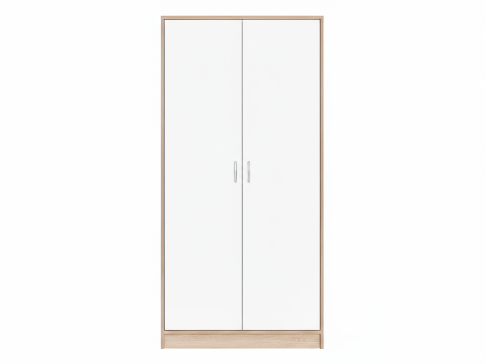 Bardalona 2-Door Wardrobe - Gloss White