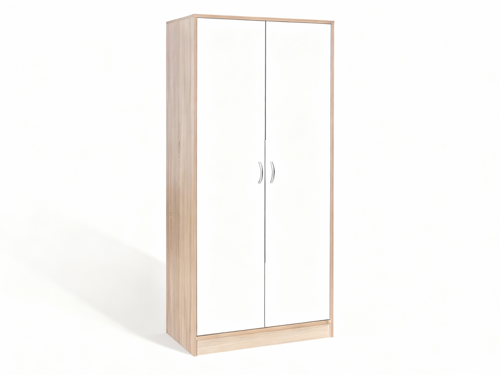 Bardalona 2-Door Wardrobe - Gloss White