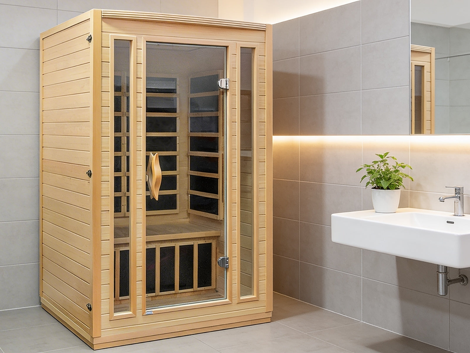 2 Person Far Infrared Indoor Sauna