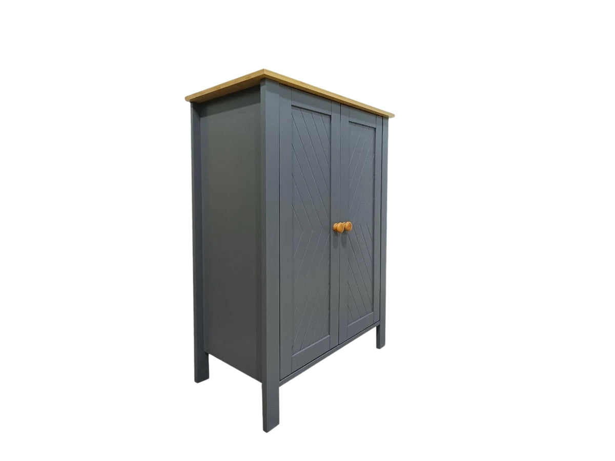 Bathroom/Kitchen Storage Cabinet - Grey