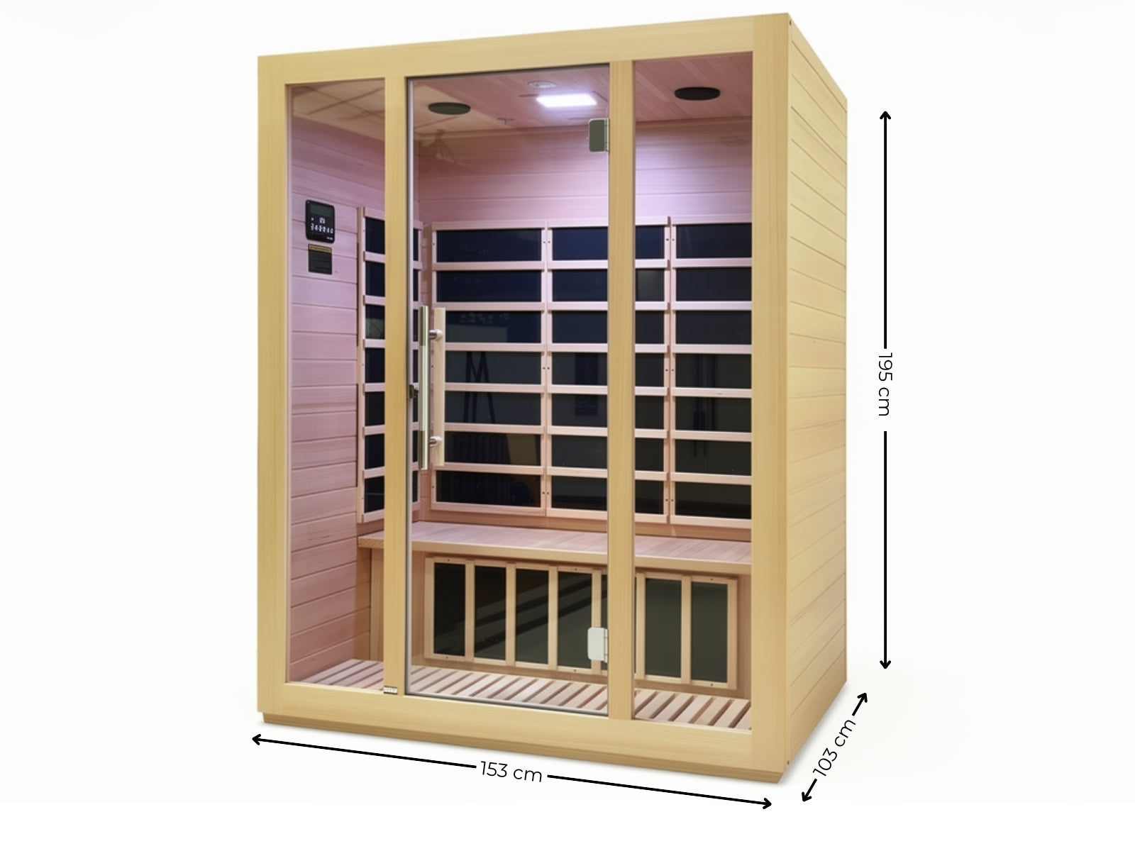 2-3 Person Far infrared Sauna