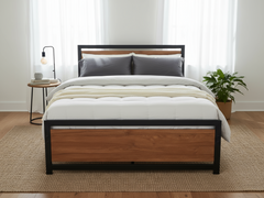 Bivio Metal Bed Frame - Double