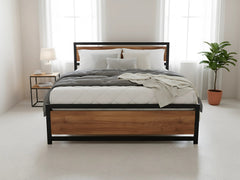 Bivio Metal Bed Frame – King
