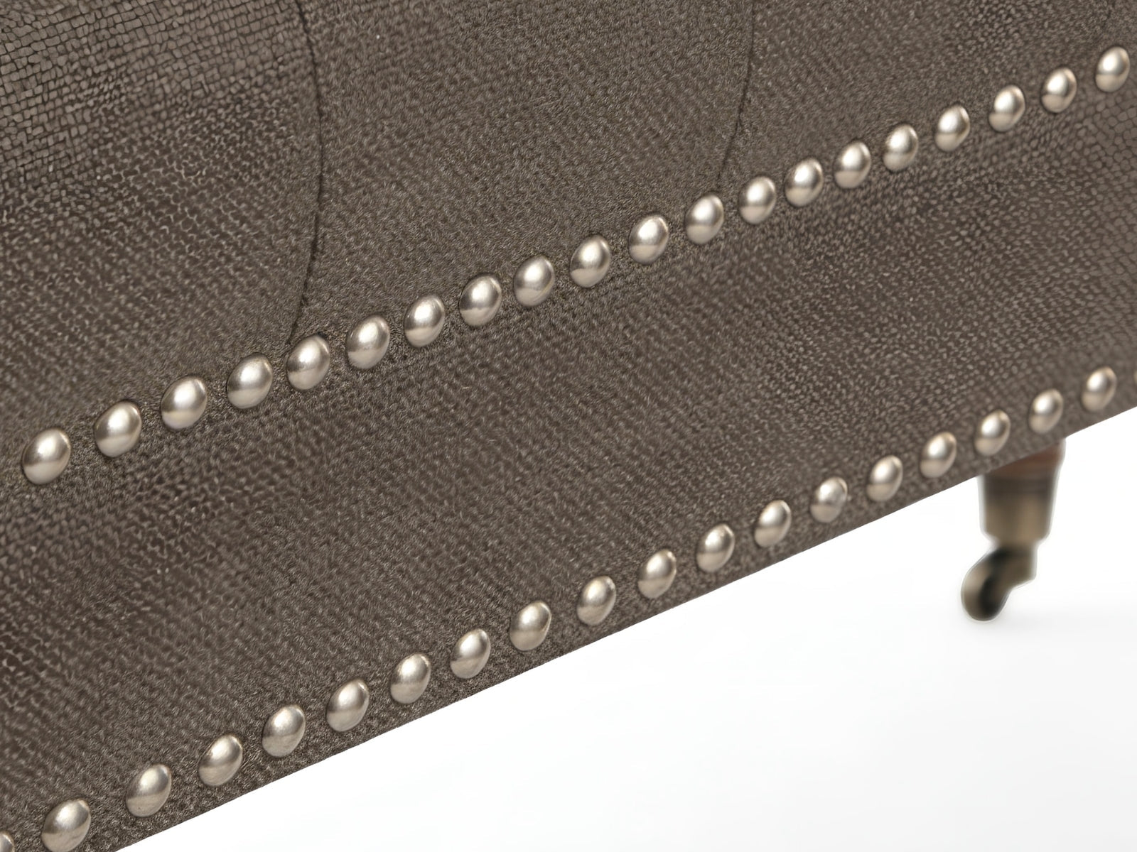 Bellay Linen Ottoman Bench - Brown