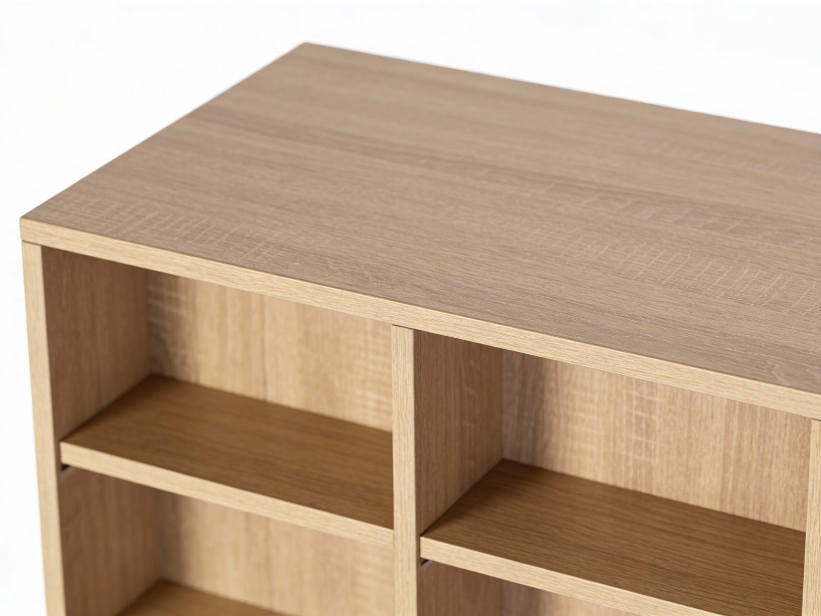 CD/DVD Storage Shelf - Natural Wood