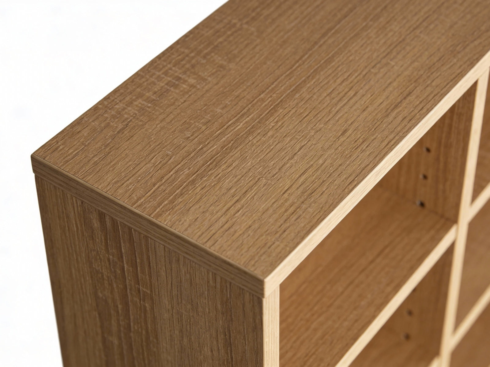 CD/DVD Storage Shelf - Natural Wood
