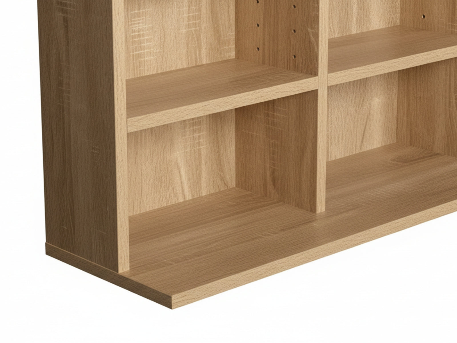 CD/DVD Storage Shelf - Natural Wood