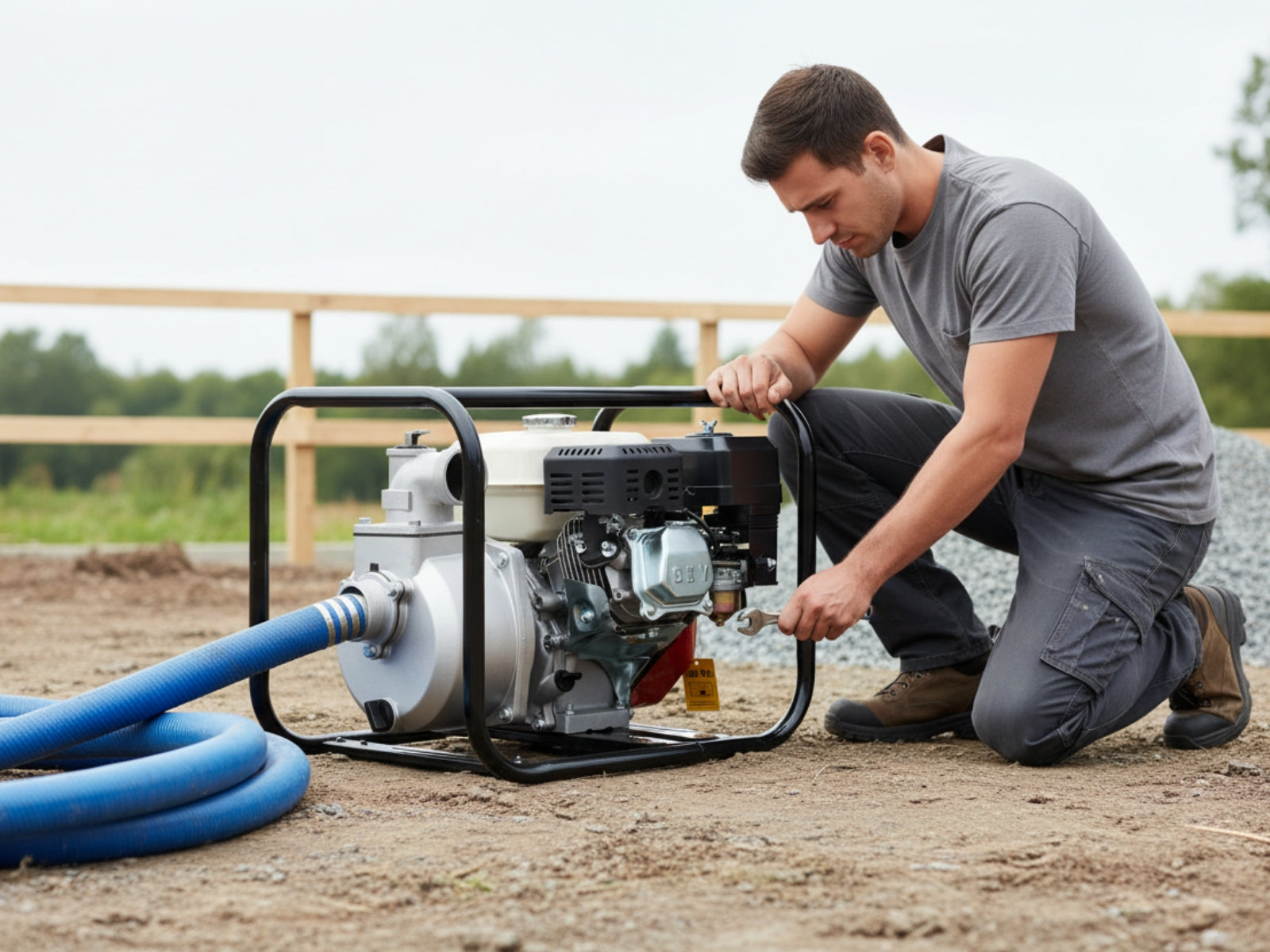 5.5HP Petrol Water Pump 2-Inch